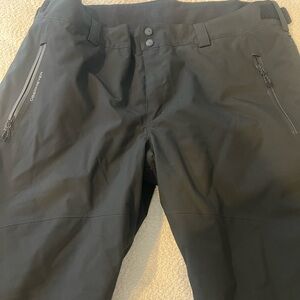 Black Men's Adult XXXL Obermeyer Ski Pants (New)